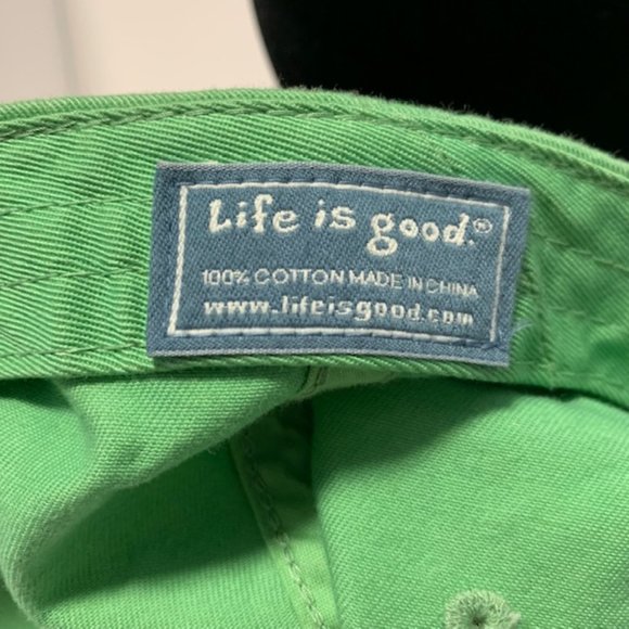 Green Life is Good Heart Baseball Hat - Picture 7 of 7